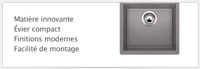 Évier Blanco Dalago 45 alumétallic