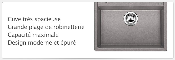BlancoDalago 6 Alumétallic Evier BlancoDalago 6 Alumétallic