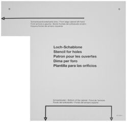 Gabarit de per&ccedil;age SELECT E/L 80