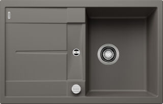 EVIER BLANCO METRA 45S RV SG GRIS VOLCAN AUTO